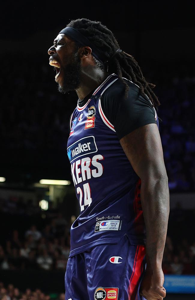 Montrezl Harrell inspired Adelaide against Illawarra. Picture: Sarah Reed/Getty Images