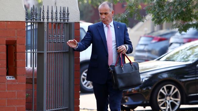 Andrew Thorburn at his Middle Park home earlier this week. Picture: Aaron Francis/The Australian