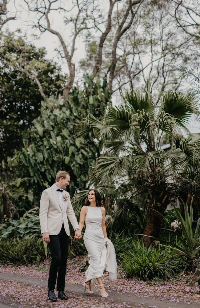 Sasha Kotanko and Scott Hemsworth's wedding. Picture: The Tognazzinis