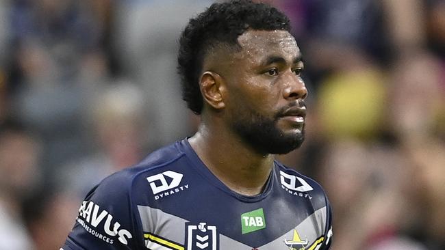 Cowboys winger Semi Valemei’s car was stolen on Monday night. (Photo by Ian Hitchcock/Getty Images)