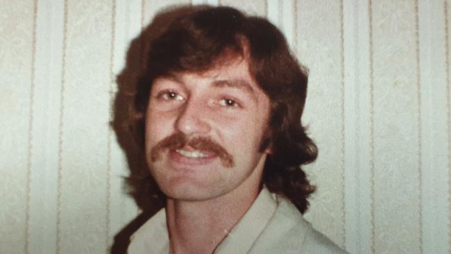 An undercover look of former police officer Keith Banks in 1981.