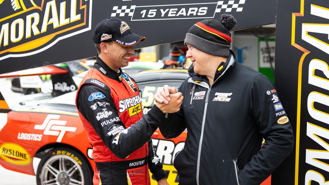 Mostert and engineer De Borre have been a long-time combo.