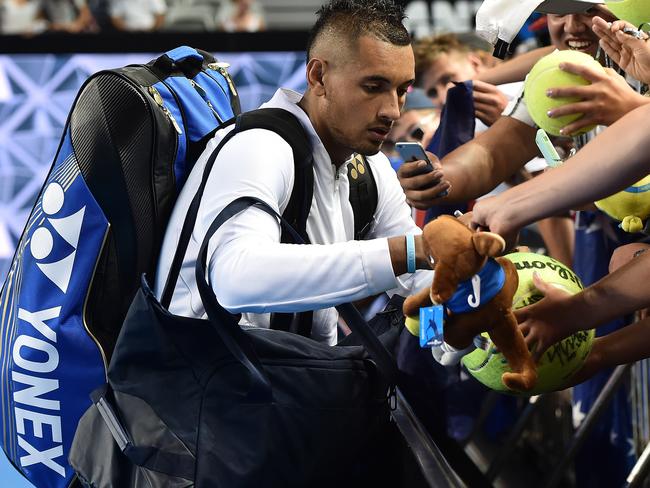 He’s got plenty of critics, but the 20-year-old always has time for his fans.