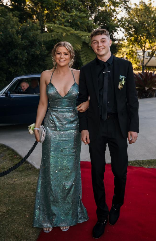 Ella and Jackson at the Glasshouse Christian College formal. Picture: Jordan Bull of JBull Photography