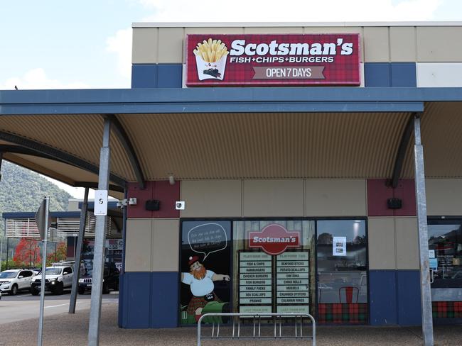 Scotsman's Fish + Chips + Burgers at the Redlynch Central Shopping Centre. Picture: Brendan Radke