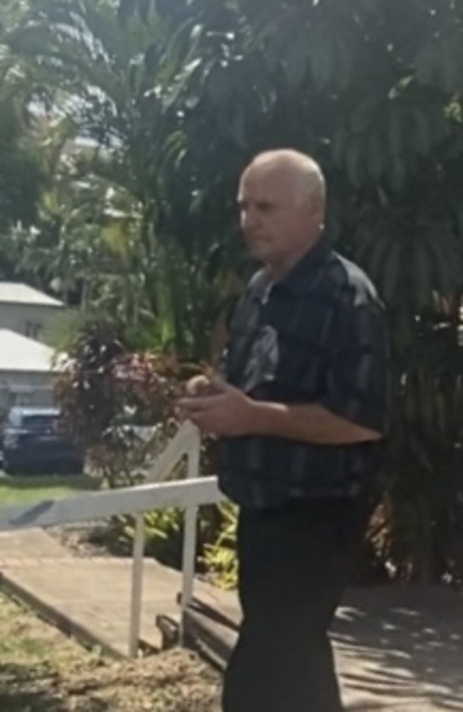 Jeff Owen leaving Gympie District Court on Thursday, March 24, 2022. Photo: Elizabeth Neil