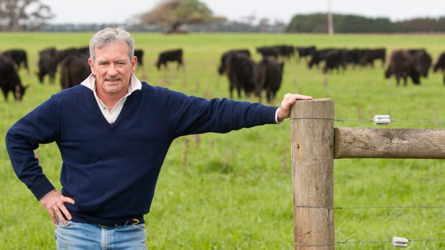 Mike Carroll, who runs his own beef farm at Derrinallum in Western Victoria, sees addressing the China conundrum as Australian ag’s No. 1 challenge. Picture: Andy Rogers