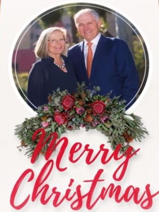 Malcolm And Lucy Turnbull’s 2017 E-Christmas card.