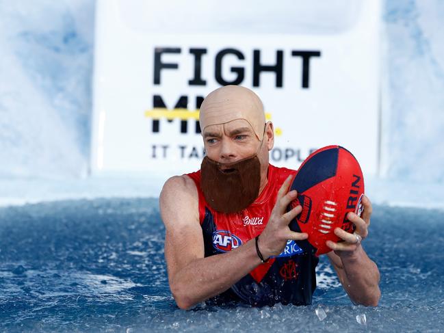 Cadel Evans as Max Gawn. Picture: Michael Willson