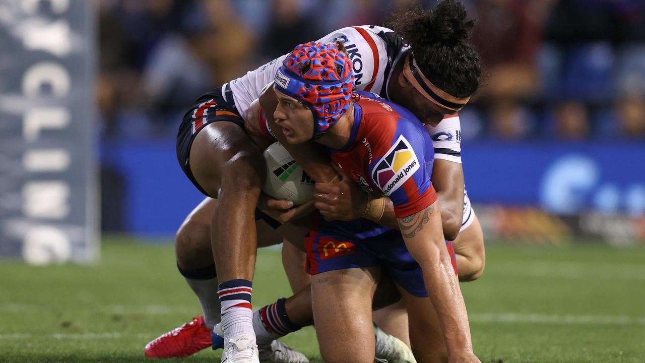 Kalyn Ponga has become a marked man at Newcastle. Picture: Ashley Feder/Getty Images