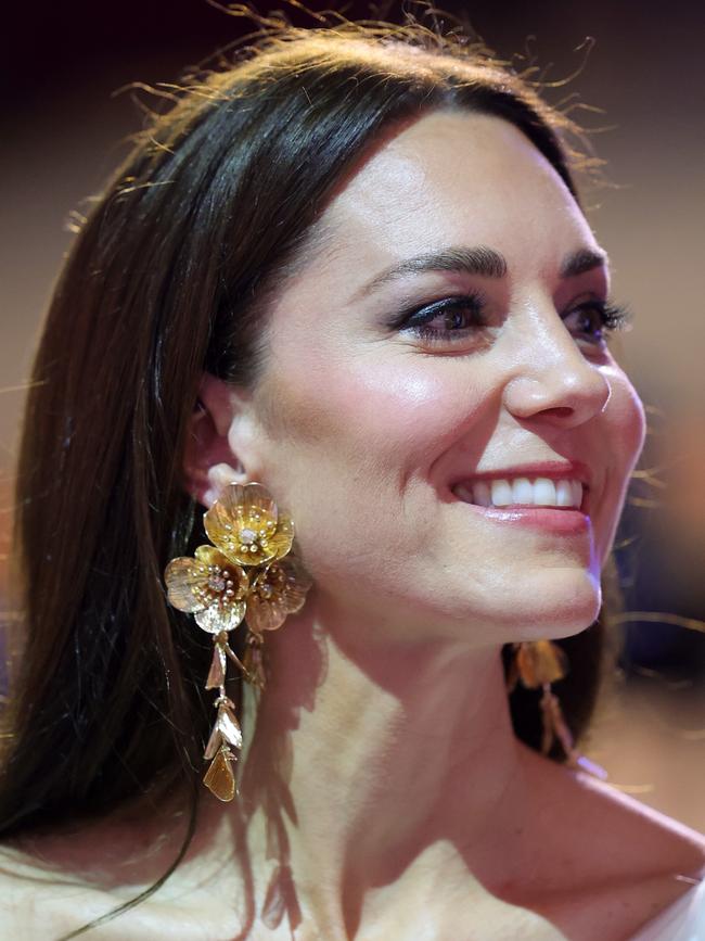 Catherine, Princess of Wales, in off the shelf earrings! Picture: Getty Images