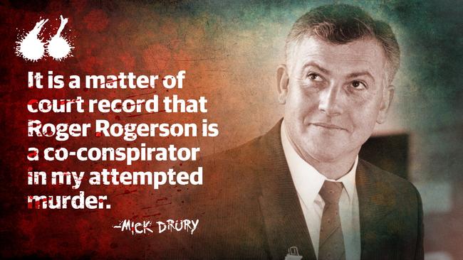 Rogerson: Mick Drury art promo