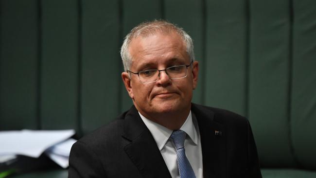 Prime Minister Scott Morrison says the offer of Brittany Higgins’ job has ‘been there’. Picture: Getty Images