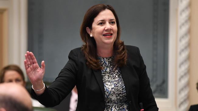 Queensland Premier Annastacia Palaszczuk has closed the state’s borders to Victoria. Picture: Dan Peled