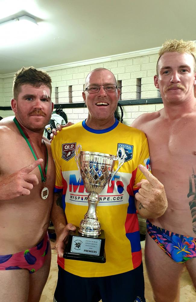 Beerwah's Jason Holland (centre)