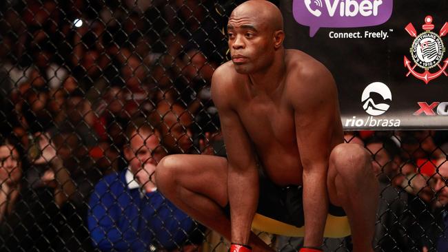 Anderson Silva, or as you may know him as the spider, has been a knockout artist for his whole career. Steve Marcus/Getty Images/AFP