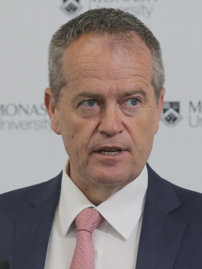 Federal Opposition Leader Bill Shorten