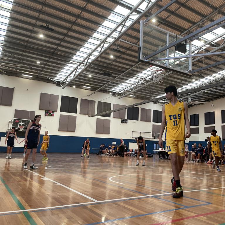 Rahul Captain (right) of Toowoomba Grammar.