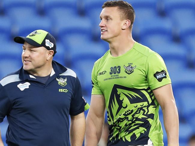 Jack Wighton’s injury is a big blow for the Raiders. Picture: Getty Images