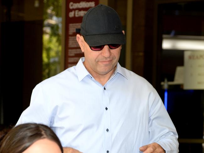 MELBOURNE, AUSTRALIA - NewsWire Photos FEBRUARY 26, 2025: Sam Chadwick outside the Melbourne Magistrates' Court after facing charges of using a slingshot to cause $1m in damage over four months, including at the offices of two MPs last year. Picture: NewsWire / Andrew Henshaw