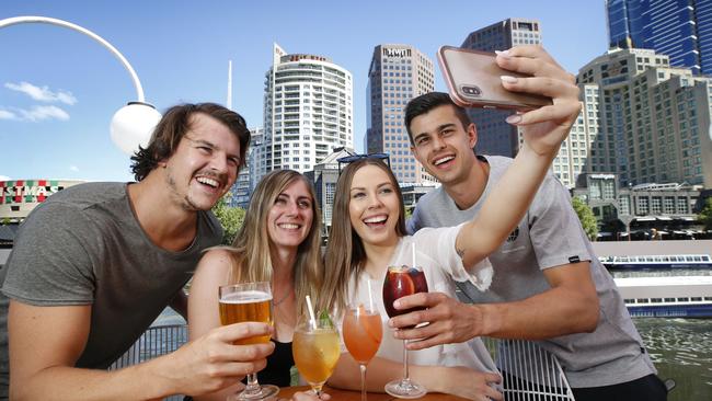 Melbourne City Council is moving forward with a voucher program set to entice Victorian’s back to the city. Picture: David Caird