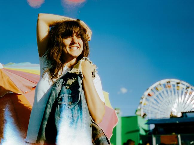 Courtney Barnett ahead of a performance at Mona Foma in 2018. Picture: Pooneh Ghana