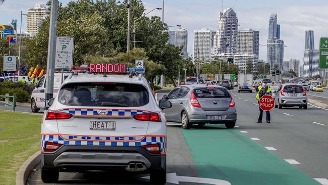 Police relieved from Covid duties prepare for Aus Day speeding and drink-driving crackdown on the Gold Coast.