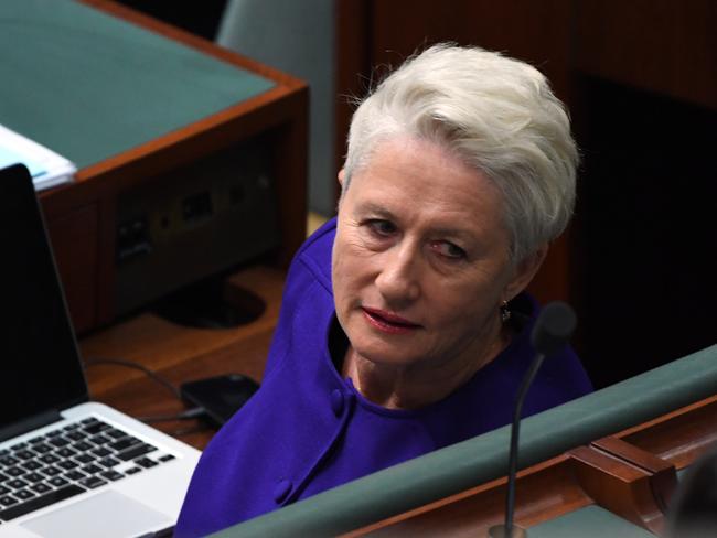 Independent Member for Wentworth Kerryn Phelps during Question Time on Tuesday. Picture: AAP