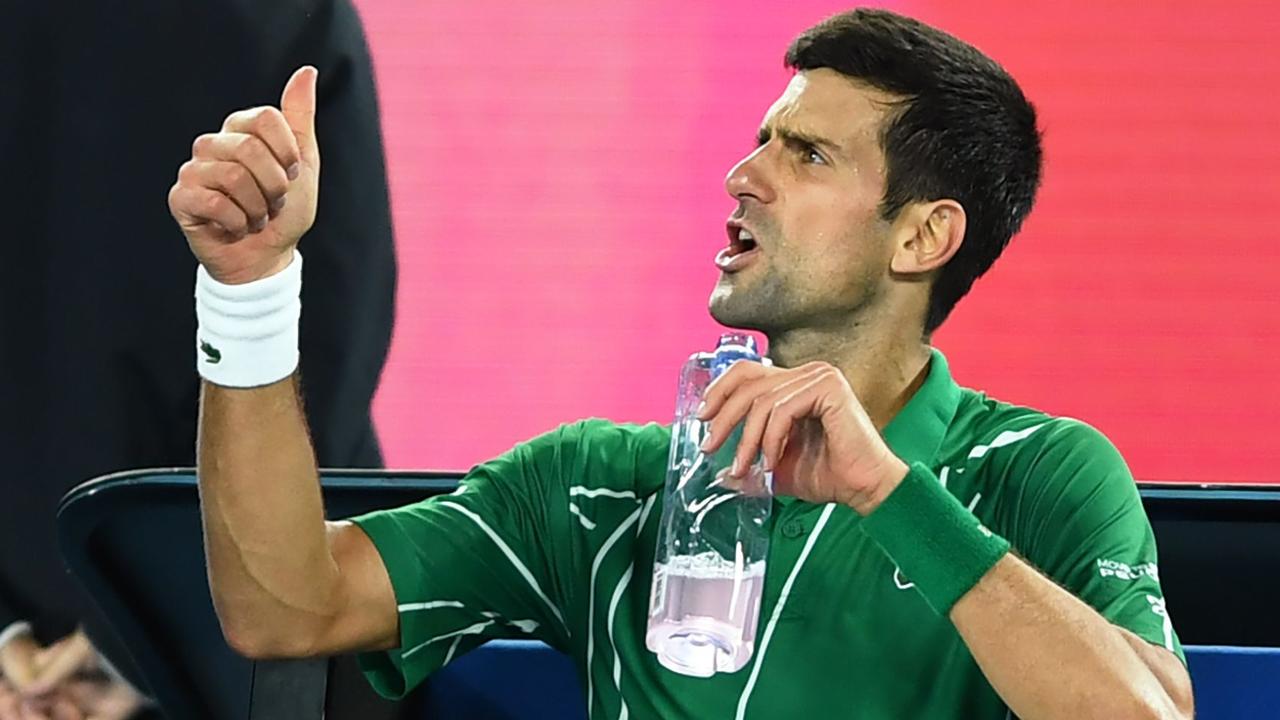 Novak Djokovic Apologises For Australian Open Final Meltdown | Herald Sun