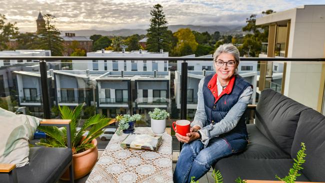 Iballa Rodriguez at her Glenside apartment. Picture: Brenton Edwards