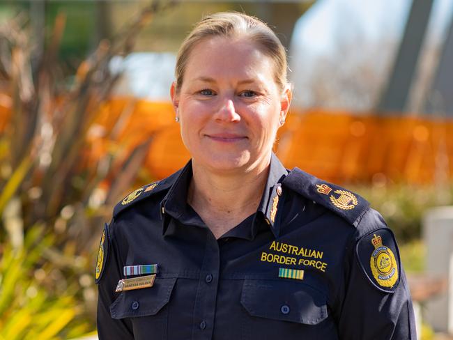 19/07/2023: Vanessa Holben, Deputy Commissioner of Regional Operations, Australian Border Force outside ABF HQ in Canberra. PIC: Department of Home Affairs