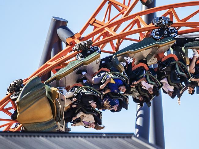 Dreamworld’s Steel Taipan rollercoaster