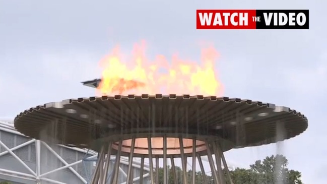 Sydney lights Olympic cauldron to mark 20 year anniversary