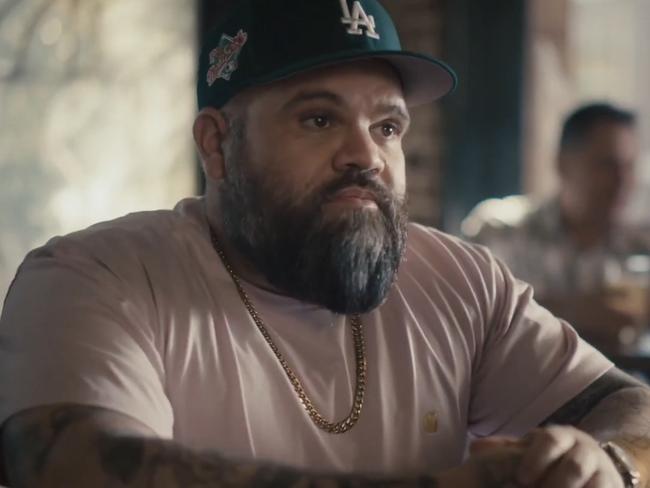 The Yes vote video stars Indigenous musician Adam Briggs.