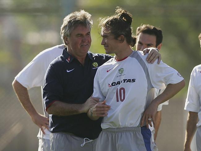 Harry Kewell was one of the big guns for the Australia in 2005-06 who Hiddink managed to perfection. Picture: Robert Cianflone/Getty Images