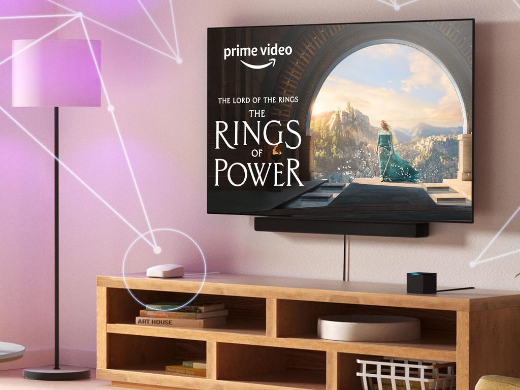 The new Fire TV Cube has a faster processor and upscales to 4K. Picture: Supplied