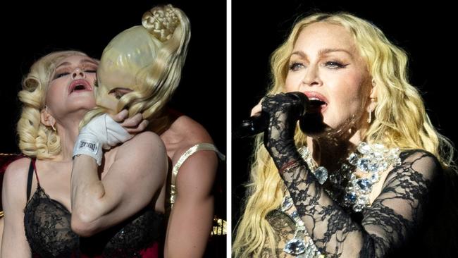 The opening night of Madonna's tour.