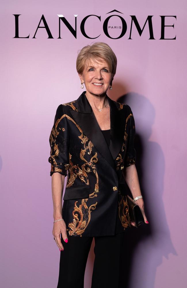 Politician turned style icon Julie Bishop. Picture: Supplied/Lancôme