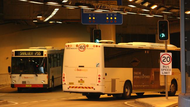 A man exposed himself twice at the bus terminal at Blacktown Westpoint.