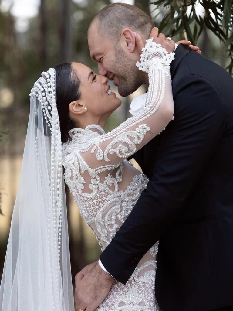 The couple married in 2022. Picture: Magner Media