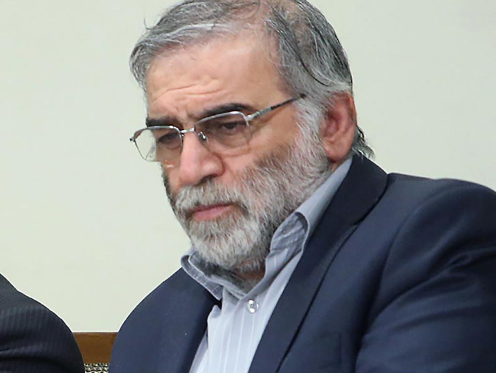 Iranian scientist Mohsen Fakhrizadeh was assassinated in an attack outside Tehran. Picture: Khamenei.ir/AFP