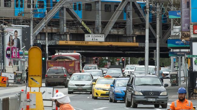 New clearways along Swan St will run 24/7 from this ­Sunday. Picture: Jason Edwards