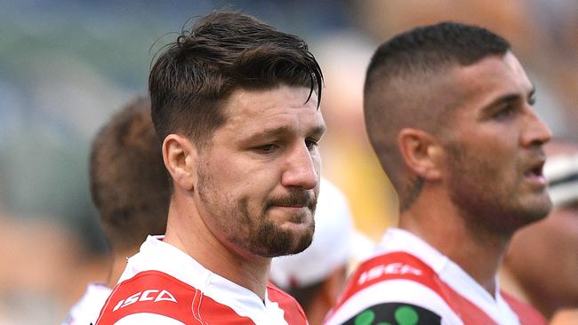 Gareth Widdop’s future at the Dragons is in limbo as contract negotiations continue.