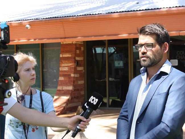 Alice Springs mayor Matt Paterson