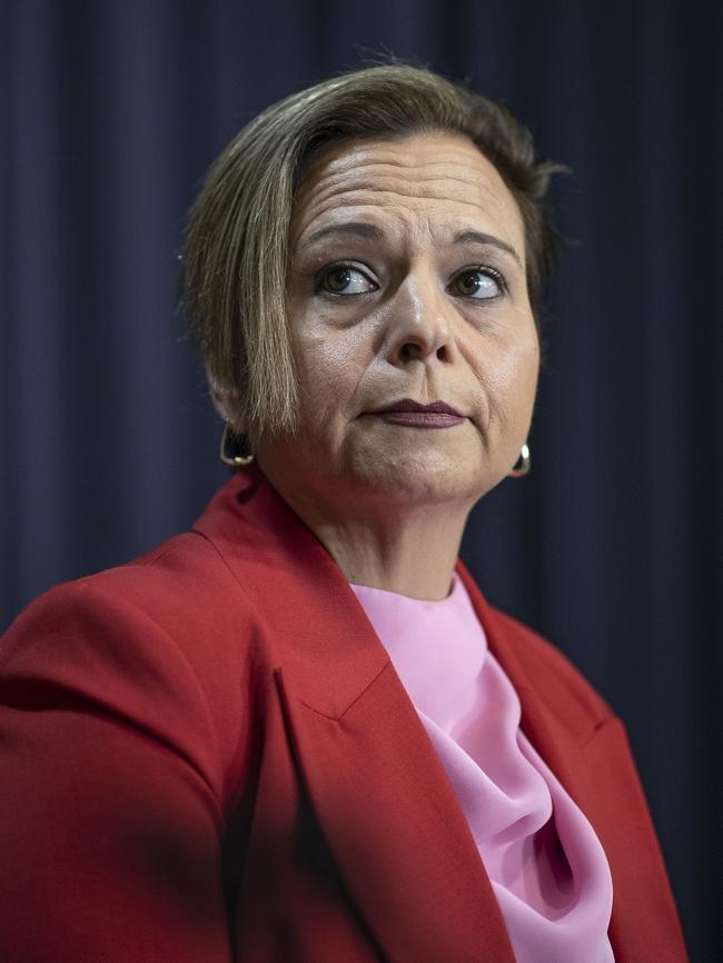 Communications Minister Michelle Rowland said rural connections were a priority for the federal government. Picture: NCA NewsWire/Gary Ramage