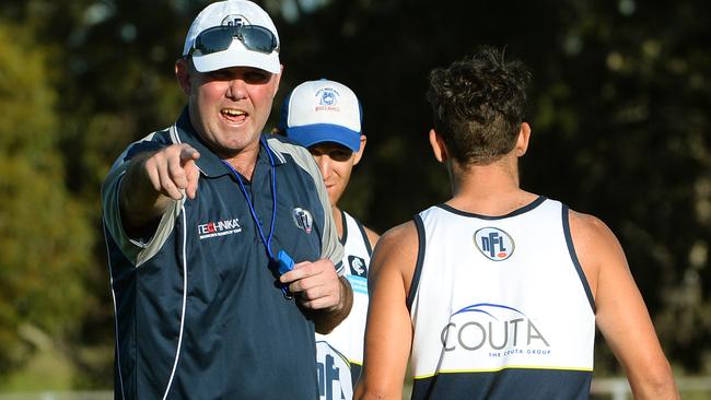 Jason Heatley during his time as Northern Football League inter-league coach.