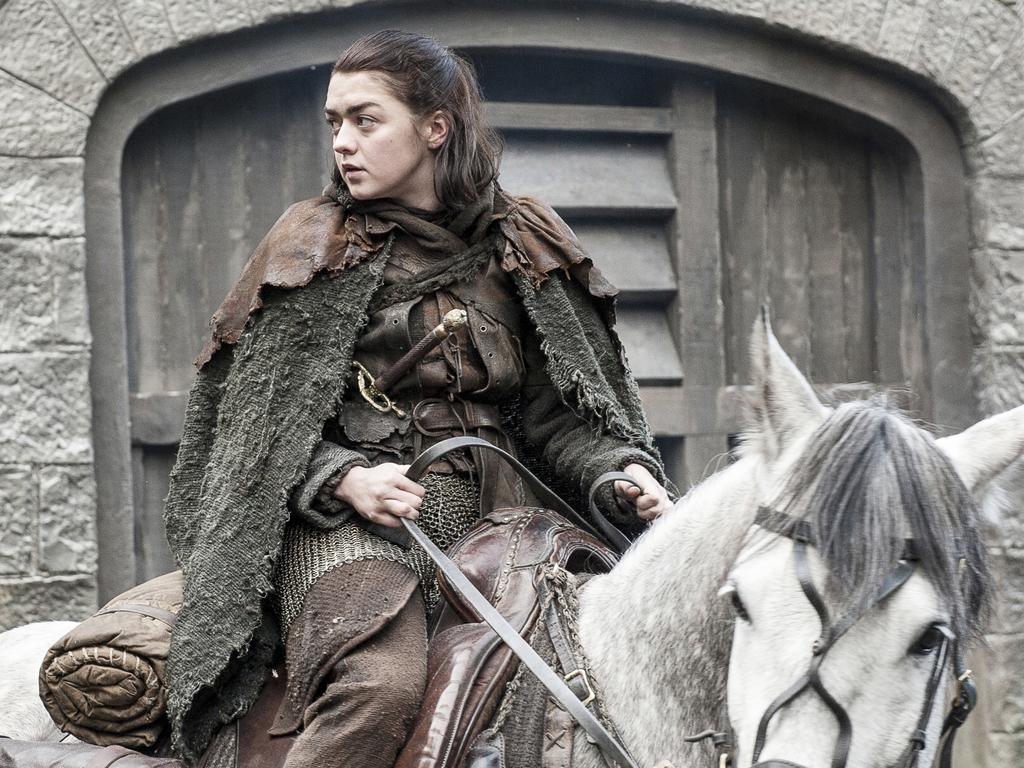 Jon Snow might actually be a Targaryen, but we reckon he’ll still have Arya at his side. Picture: Supplied