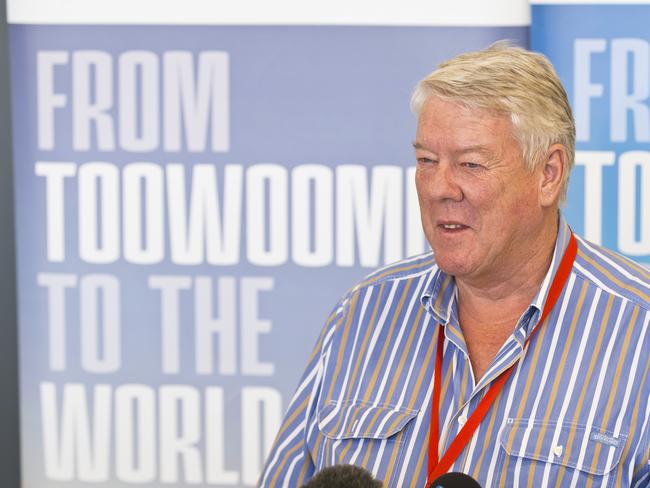 Wagner Corporation chairman John Wagner as Toowoomba region avocados are exported out of Wellcamp Airport bound for Singapore, July 17, 2020. Picture: Kevin Farmer