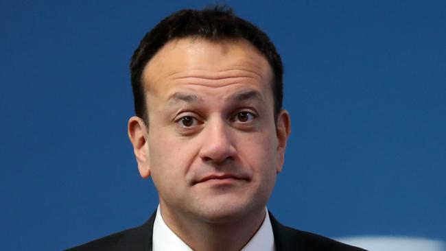 Ireland's Prime Minister Leo Varadkar said the measures will come as a shock, but were necessary with 43 cases in the country and one death. Picture: AP