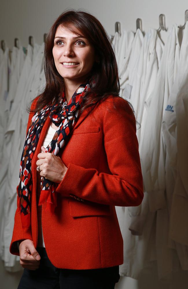 Dr Nasim Amiralian, Advance Queensland Research Fellow at the UQ Australian Institute for Bioengineering and Nanotechnology. Picture: Claudia Baxter